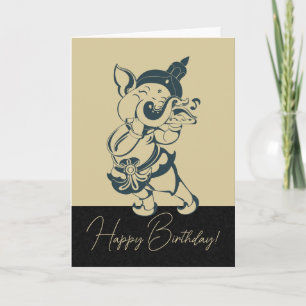 Cartes Pour Fêtes Annuelles Créez votre propre fluide Ganesh Vert et Or