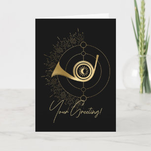 Cartes Pour Fêtes Annuelles Créez votre propre jugement Arcane Or Tarot