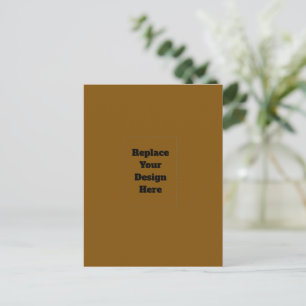 Cartes Pour Fêtes Annuelles Créez Votre Propre Marron