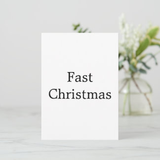 Cartes Pour Fêtes Annuelles créez votre propre Noël 4,5" x 6,25" au carré