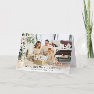 Cartes Pour Fêtes Annuelles Créez votre propre photo 5x7