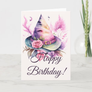 Cartes Pour Fêtes Annuelles Créez votre propre Rose Casquette de sortie Rainbo