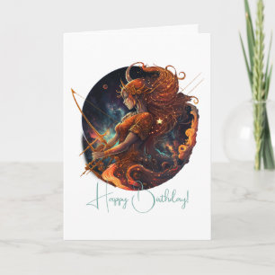 Cartes Pour Fêtes Annuelles Créez votre propre Sagittaire céleste Zodiac