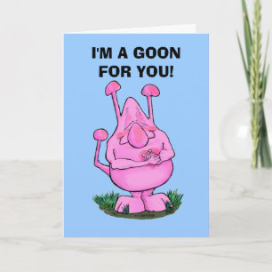 Cartes Pour Fêtes Annuelles CRÉTIN "pour vous" Valentine