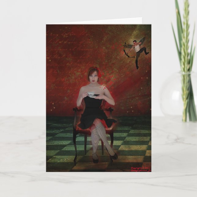 Cartes Pour Fêtes Annuelles Crise cardiaque ! (Devant)