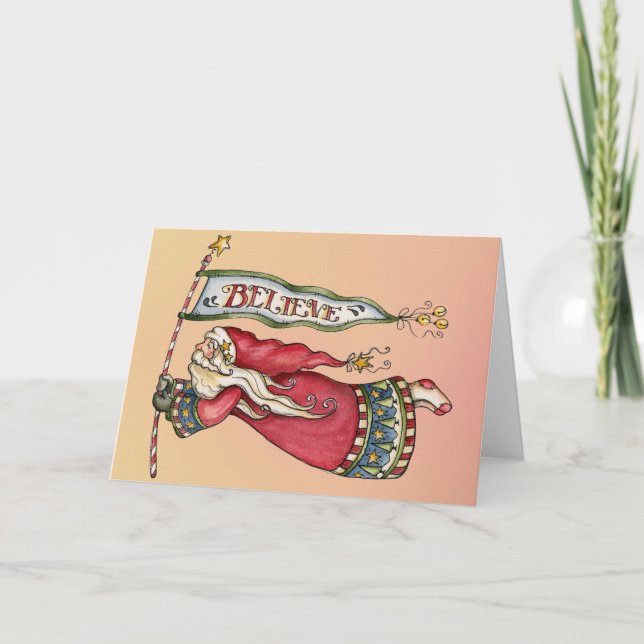 Cartes Pour Fêtes Annuelles Croire (Devant)