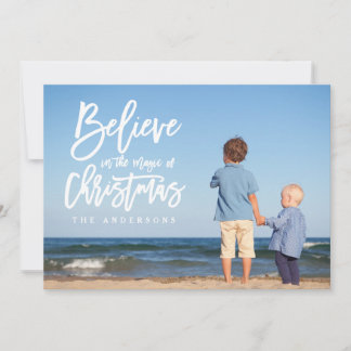 Cartes Pour Fêtes Annuelles Croire à la magie de Noël