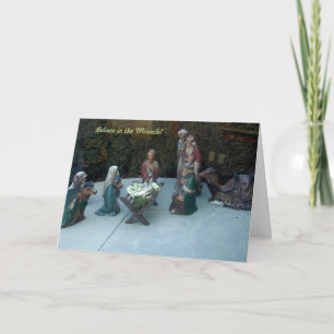 Cartes Pour Fêtes Annuelles Croire au miracle