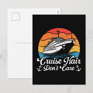 Cartes Pour Fêtes Annuelles Croisière Cheveux On S En Fiche