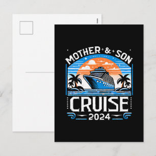 Cartes Pour Fêtes Annuelles Croisière mère et fille 2024