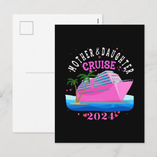 Cartes Pour Fêtes Annuelles Croisière mère et fille 2024