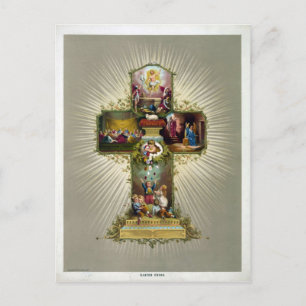 Cartes Pour Fêtes Annuelles Croix de Pâques