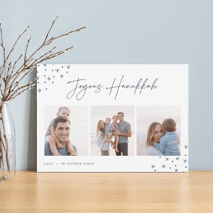 Cartes Pour Fêtes Annuelles Croquis joyeux Hanoukka Photo Collage