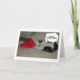 Cartes Pour Fêtes Annuelles Croyez à Noël