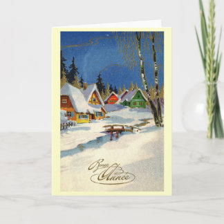 Cartes Pour Fêtes Annuelles Cru 1933 de Français de nouvelle année de Bonne