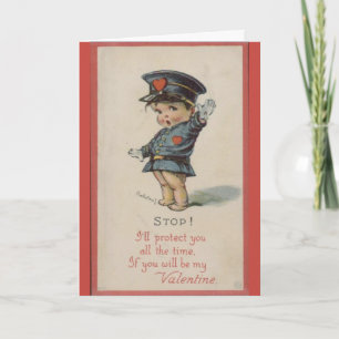 Cartes Pour Fêtes Annuelles Cru - arrêtez au nom de l'amour,