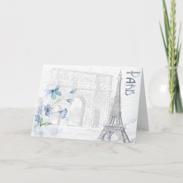 Cartes Pour Fêtes Annuelles Cru de Paris (Devant)