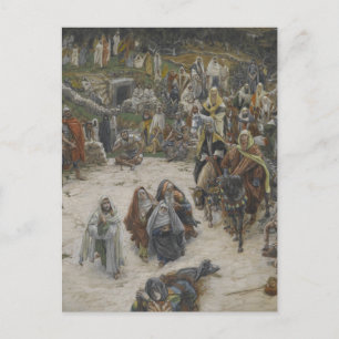Cartes Pour Fêtes Annuelles crucifixion vue de la croix James Tissot