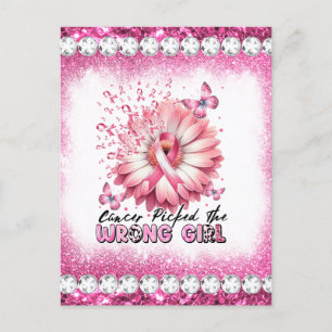 Cartes Pour Fêtes Annuelles Crush cancer du sein de la conscience mois surviva