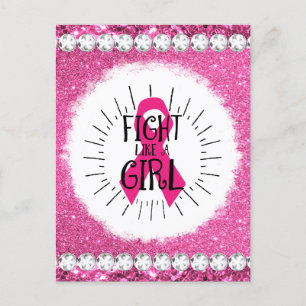 Cartes Pour Fêtes Annuelles Crush cancer du sein de la conscience mois surviva