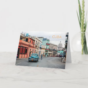 Cartes Pour Fêtes Annuelles Cuba 