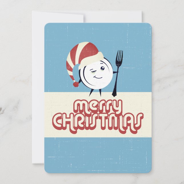 Cartes Pour Fêtes Annuelles Cuisine de Noël personnalisée (Devant)