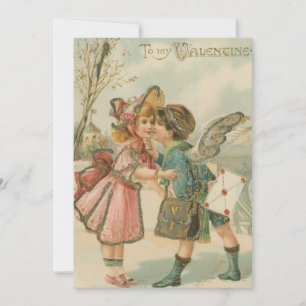 Cartes Pour Fêtes Annuelles Cuisine vintage Valentine