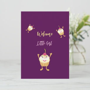 Cartes Pour Fêtes Annuelles cupcakes amusants