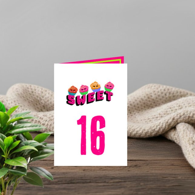 Cartes Pour Fêtes Annuelles cupcakes mignons (Créateur téléchargé)