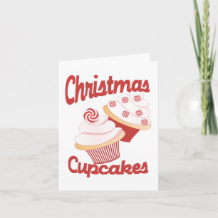 Cartes Pour Fêtes Annuelles Cupcakes Noël