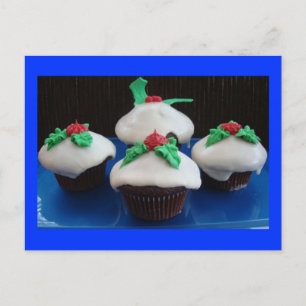 Cartes Pour Fêtes Annuelles Cupcakes Noël