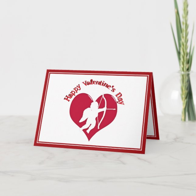 Cartes Pour Fêtes Annuelles Cupid for Valentine's Day (Devant)