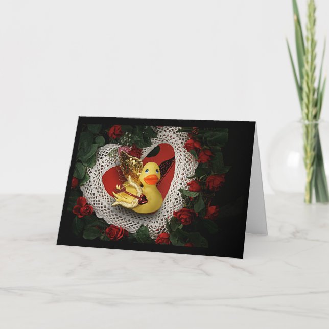 Cartes Pour Fêtes Annuelles Cupidon mignon ! (Devant)