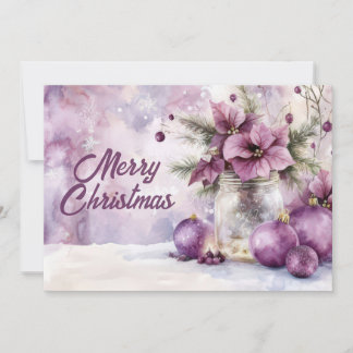 Cartes Pour Fêtes Annuelles Custom festive Christmas Greeting Card
