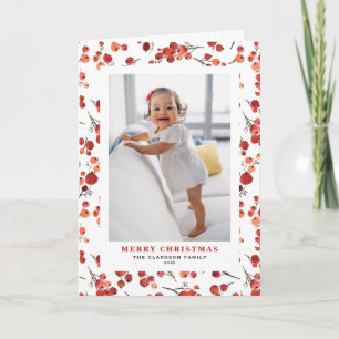 Cartes Pour Fêtes Annuelles Cute Aquarelle Pingouins Motif Noël Photo