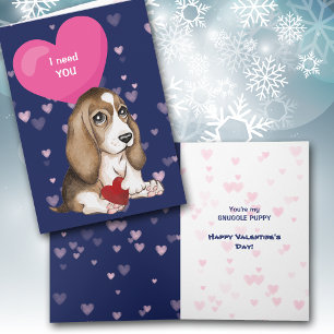 Cartes Pour Fêtes Annuelles Cute Beagle