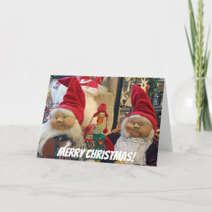 Cartes Pour Fêtes Annuelles Cute Chicken Christmas Greeting Card !