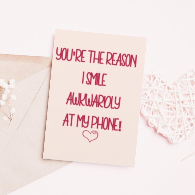 Cartes Pour Fêtes Annuelles Cute Couple Love Valentine's Day (Buy or Download Now!)