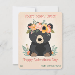 Cartes Pour Fêtes Annuelles Cute Kids Classroom Vous êtes mignon comme un ours
