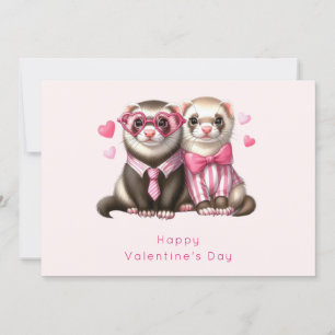 Cartes Pour Fêtes Annuelles Cute Otter Couple dans Love Valentine's Day