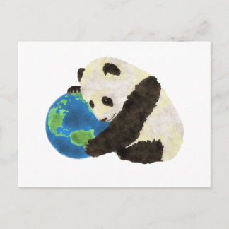 Cartes Pour Fêtes Annuelles Cute Panda