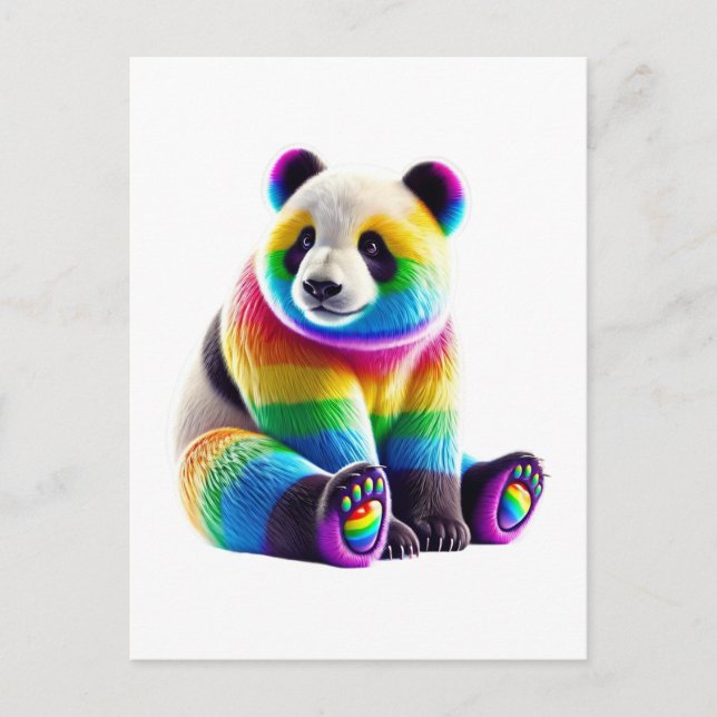 Cartes Pour Fêtes Annuelles Cute Rainbow (Devant)