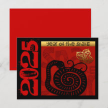 Cute Snake chinois Année 2025 Zodiac Anniversaire 