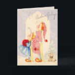 Cartes Pour Fêtes Annuelles Cute Vintage Kids Singing Christmas Card<br><div class="desc">Merry Christmas! Make your Holidays special with old fashion Christmas Cards. Vintage Seasons greetings. Vintage Christmas Cards from an era gone by, lovingly restored. Adorable Victorian Christmas cards were always given out to family and friends. Even where there wasn't much to go around a card was always a welcome gift....</div>