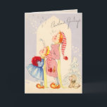 Cartes Pour Fêtes Annuelles Cute Vintage Kids Singing Christmas Card<br><div class="desc">Merry Christmas! Make your Holidays special with old fashion Christmas Cards. Vintage Seasons greetings. Vintage Christmas Cards from an era gone by, lovingly restored. Adorable Victorian Christmas cards were always given out to family and friends. Even where there wasn't much to go around a card was always a welcome gift....</div>