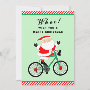 Cartes Pour Fêtes Annuelles Cyclisme Cycliste