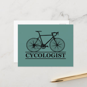 Cartes Pour Fêtes Annuelles Cycologiste drôle dire vélo