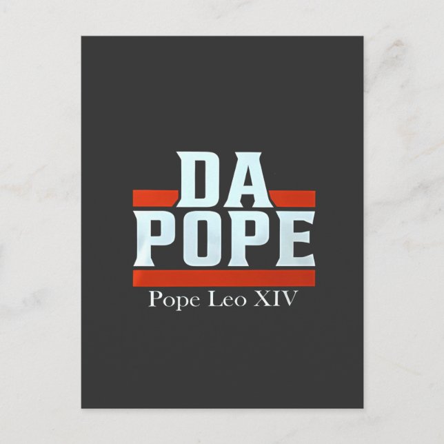 Cartes Pour Fêtes Annuelles Da Pape De L'Amérique Chicago Pape Leo XIV Provost (Devant)