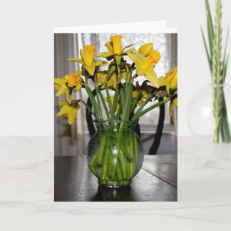 Cartes Pour Fêtes Annuelles daffodill est éternel