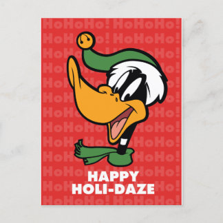 Cartes Pour Fêtes Annuelles DAFFY DUCK™ "Happy Holi-Daze"